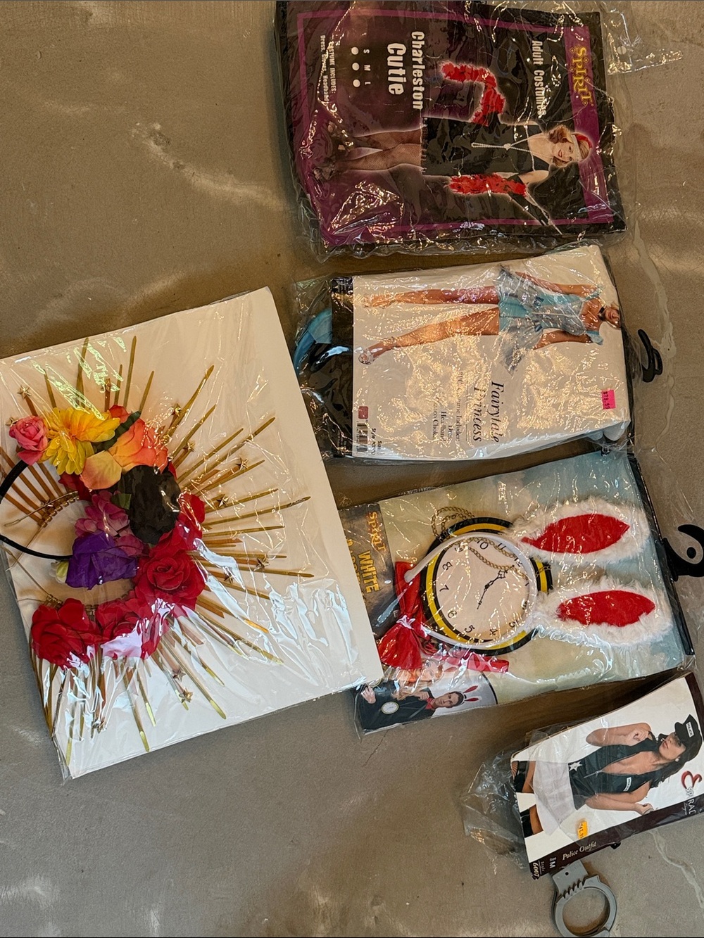 Lot of women Halloween costumes
